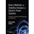 Direct Methods For Stability Analysis Of Electric Power Systems