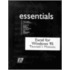 Excel Windows 95 Essentials Teachers Edition Instructors Manual