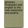 Glossary Hindustani And English To The New Testament And Psalms door Cotton Mather