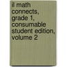 Il Math Connects, Grade 1, Consumable Student Edition, Volume 2 door McGraw-Hill