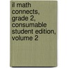 Il Math Connects, Grade 2, Consumable Student Edition, Volume 2 door MacMillan/McGraw-Hill