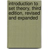 Introduction to Set Theory, Third Edition, Revised and Expanded by Thomas Jech