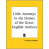Little Journeys To The Homes Of The Great (V.5) English Authors door Fra Elbert Hubbard