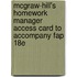 McGraw-Hill's Homework Manager Access Card to Accompany Fap 18e