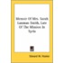 Memoir of Mrs. Sarah Lanman Smith, Late of the Mission in Syria
