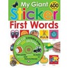 My Giant Sticker First Words [with Cdrom And Over 600 Stickers] door Roger Priddy
