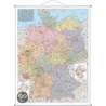 Orga-Karte Deutschland. Wandkarte Großformat mit Metallstäben by Unknown