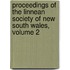 Proceedings Of The Linnean Society Of New South Wales, Volume 2