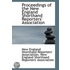 Proceedings Of The New England Shorthand Reporters' Association
