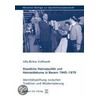 Staatliche Heimatpolitik und Heimatdiskurse in Bayern 1945-1970 by Ulla-Britta Vollhardt