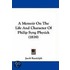 A Memoir On The Life And Character Of Philip Syng Physick (1839)
