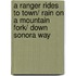 A Ranger Rides to Town/ Rain on a Mountain Fork/ Down Sonora Way