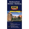 Adac Autokarte Deutschland 03. Niedersachsen/ Bremen 1 : 200 000 door Onbekend
