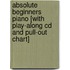 Absolute Beginners Piano [with Play-along Cd And Pull-out Chart]