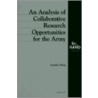 An Analysis Of Collaborative Research Opportunities For The Army door United States Research
