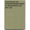 Ausschluss Von Minderheitsaktionären In Deutschland Und Den Usa by Silke Schöpper