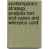 Contemporary Strategy Analysis Text And Cases And Wileyplus Card