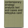 Contemporary Strategy Analysis Text And Cases And Wileyplus Card door Robert M. Grant