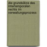 Die Grundsätze des intertemporalen Rechts im Verwaltungsprozess door Michael Koch