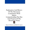Explanation and History of the Mysterious Communion with Spirits by Henry D. Barron