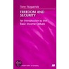 Freedom And Security: An Introduction To The Basic Income Debate door Tony Fitzpatrick