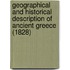 Geographical And Historical Description Of Ancient Greece (1828)