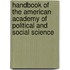 Handbook Of The American Academy Of Political And Social Science
