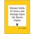 Hermes Stella Or Notes And Jottings Upon The Bacon Cipher (1890)