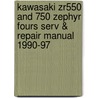 Kawasaki Zr550 and 750 Zephyr Fours Serv & Repair Manual 1990-97 door Matthew Coombes