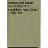 Marco Polo Karte Deutschland 05. Nordrhein-westfalen 1 : 200 000 by Marco Polo