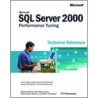 Microsoft Sql Server 2000 Performance Tuning Technical Reference door Steve Adrien Deluca