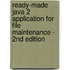 Ready-Made Java 2 Application For File Maintenance - 2nd Edition