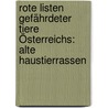 Rote Listen gefährdeter Tiere Österreichs: Alte Haustierrassen door Onbekend