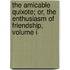The Amicable Quixote; Or, The Enthusiasm Of Friendship, Volume I