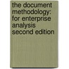 The Document Methodology: For Enterprise Analysis Second Edition door Onbekend