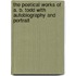 The Poetical Works Of A. B. Todd With Autobiography And Portrait