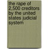 The Rape of 2,500 Creditors by the United States Judicial System door In Foundation for A. Cancer Free America