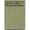 Untersuchungen Zu Sir Eglamour Of Artois: Inaugural-Dissertation by Arthur Zielke
