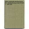 Adac Autokarte Deutschland 02. Mecklenburg-vorpommern 1 : 200 000 door Onbekend
