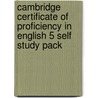 Cambridge Certificate of Proficiency in English 5 Self Study Pack door Cambridge Esol