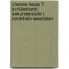 Chemie heute 7. Schülerband Sekundarstufe I. Nordrhein-Westfalen door Onbekend