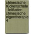 Chinesische Rückenschule - Leitfaden chinesische Eigentherapie 4