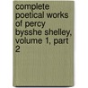 Complete Poetical Works Of Percy Bysshe Shelley, Volume 1, Part 2 door Professor Percy Bysshe Shelley