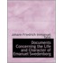 Documents Concerning The Life And Character Of Emanuel Swedenborg