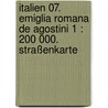 Italien 07. Emiglia Romana de Agostini 1 : 200 000. Straßenkarte by Unknown