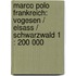Marco Polo Frankreich: Vogesen / Elsass / Schwarzwald 1 : 200 000