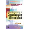 Nurse's Quick Reference To Common Laboratory And Diagnostic Tests door Marshall Barnett Dunning