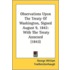 Observations Upon the Treaty of Washington, Signed August 9, 1842