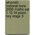 Whsmith - National Tests 2000 Maths Set 1 13-14 Years Key Stage 3