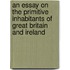An Essay On The Primitive Inhabitants Of Great Britain And Ireland